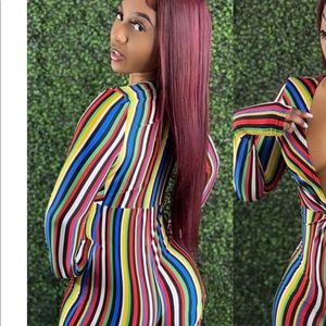 Striped Jumpsuit